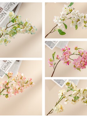 单支日本樱花家语言仿真花