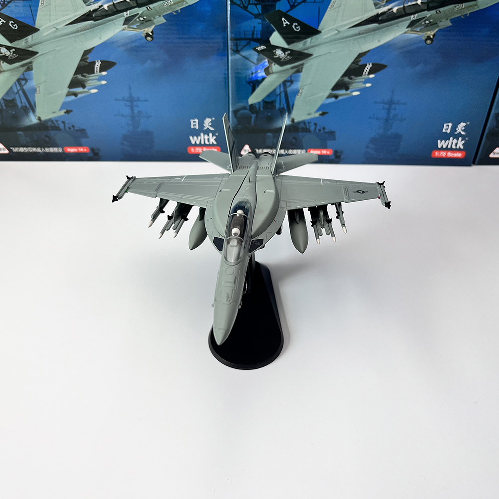 1/72 美国F/A-18F终极大黄蜂F18舰载战斗机成品飞机军事模型摆件