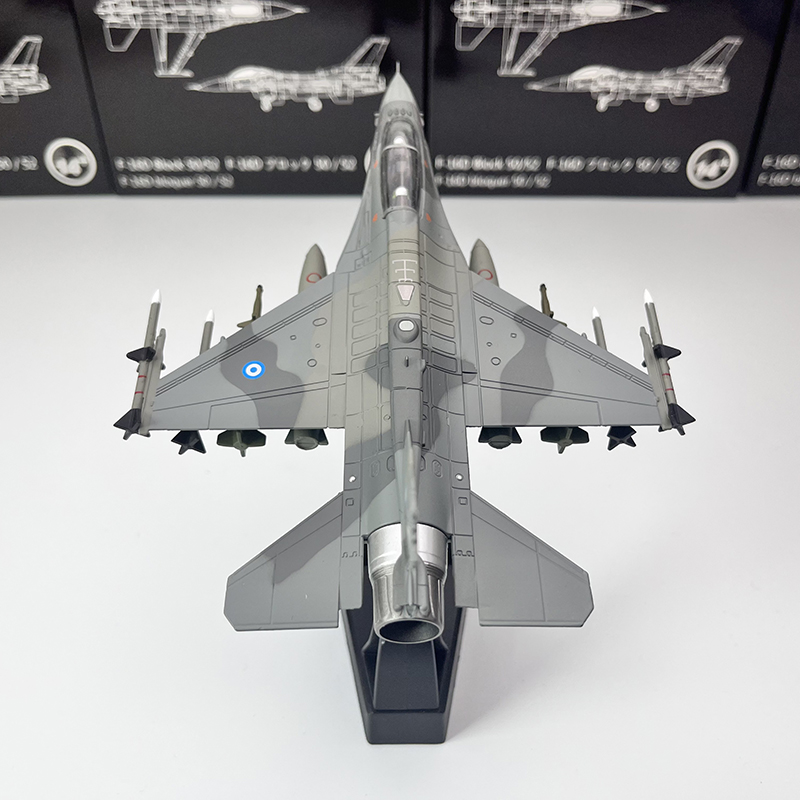 1/72 F-16D希腊空军米拉幽灵F16战隼战斗机飞机仿真合金军事模型-图1