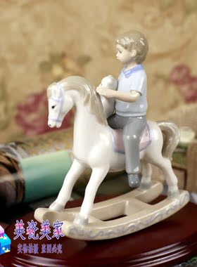 英国陶瓷人物生日礼品摆件