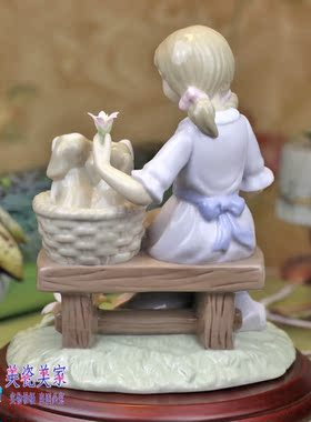 英国陶瓷我来装扮风狗宝宝摆件