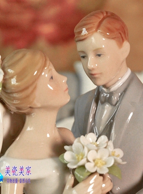 美国新娘音乐盒摆件结婚婚礼礼品