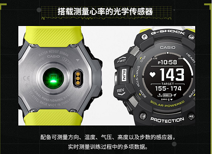 GSW-H1000智能运动防水手表男卡西欧官方正品G-SHOCK-图0