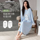 Fenton Kean Nightgown Spring and Autumn Pajamas Women Autumn 2025 New Long Sleeve Cute Home Clothes Pure Cotton Long Style