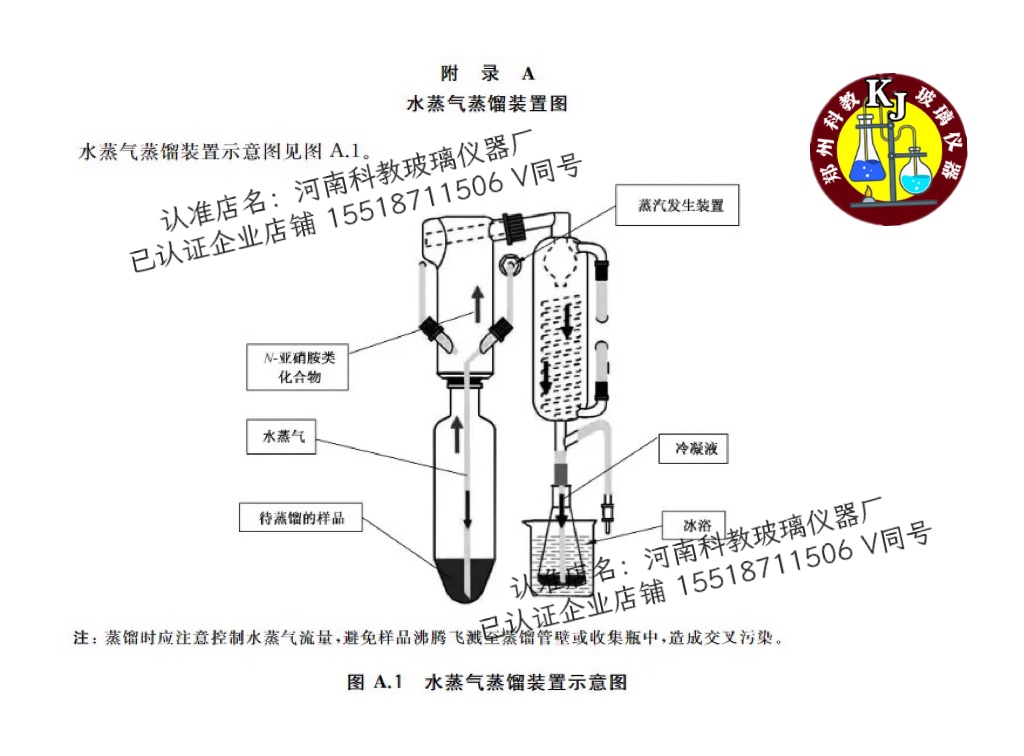 GB5009.26-2023水蒸气蒸馏装置全套带水蒸气发生器加热套支架 - 图0