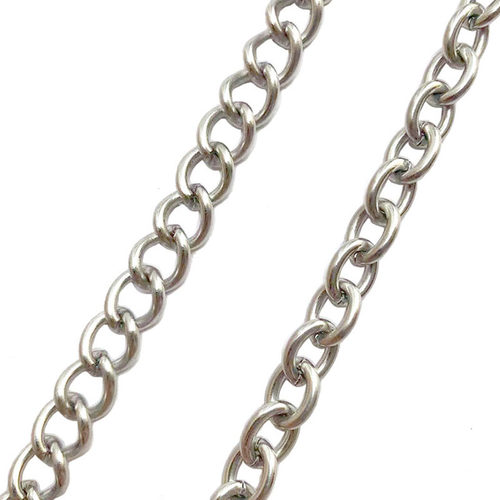 304不锈钢链条扭链O字链吊牌箱包肩带diy饰品配件不锈钢挂链定做 - 图3