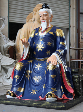 寺庙1米8药王神像树脂玻璃钢佛像孙思邈医圣华佗像李时珍十大神医