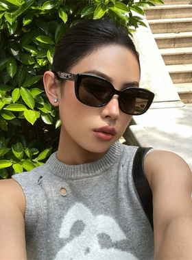 遮阳方形复古男女时尚潮流太阳镜