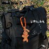 Original bear backpack pendant, great hiking gift