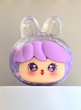 流沙羚羊兔子对对碰泡泡珠小玩具