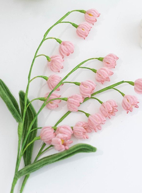 扭扭棒风铃花花束手工diy材料包铃兰郁金香向日葵手工编花扭扭花