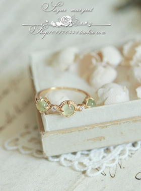 清透软糯戒指吊坠925纯银葡萄石