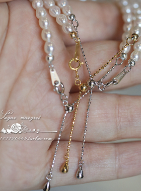 明星同款手链925银天然淡水珍珠
