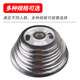 Electroplated barbell plates pure iron solid men's fitness home gym special hand grip plates 5 10-20kg set