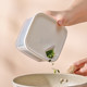 Refrigerator garlic storage box NANNOHOME