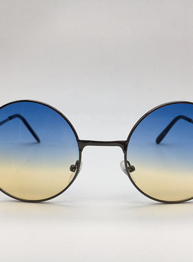 海洋片个性风圆框太子镜