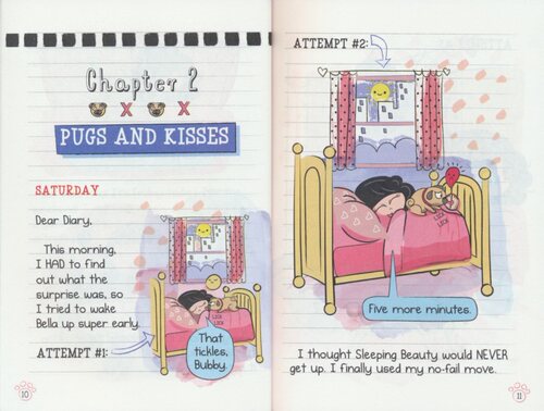 学乐大树系列 Diary of A Pug 哈巴狗日记12册 Branches英语全彩桥梁书 Pug Blasts off Pug's Got Talent  英语读物 英文原版进口 - 图2