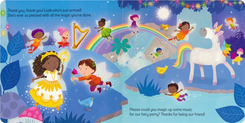 Usborne Wand Books Fairy Magic 尤斯伯恩 魔杖丛书 魔法棒发声 互动性强 亲子绘本 英语启蒙纸板书 英文原版进口儿童图书