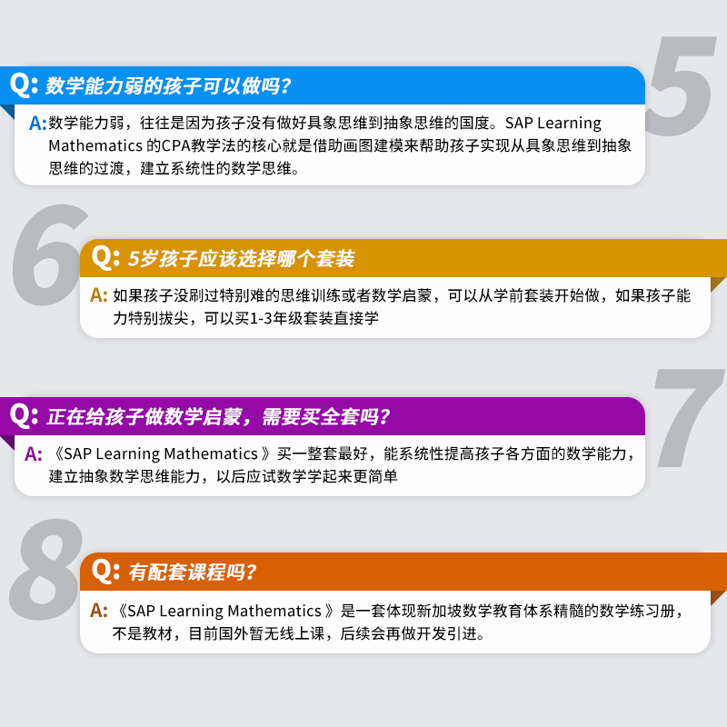 英文版 SAP Learning Mathematics 6年级数学思维启蒙练习册数学建模学习法学习系列 12岁新加坡数学英文版六年级小学教辅正版-图1