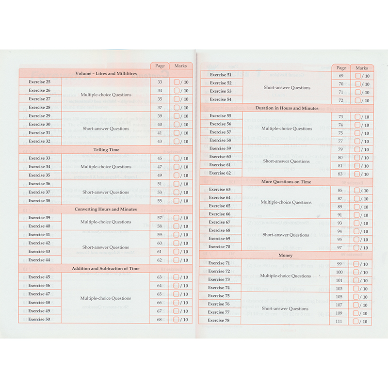 SAP Conquer Mathematics 3 Measurements Volume Time Money 测量体积时间金钱 新加坡数学攻克版小学三年级英文版 建模学习法 - 图0