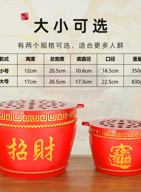 米斗斛米升传统方斗圆斗乔迁开业搬家结婚过寿喜斗子孙桶婚庆用品
