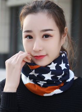 帽子围脖两用护颈脖套包头月子帽