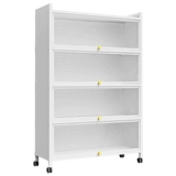 Кухонная стойка дома пыль углеродная сталь хранение микроволновая печь шкаф Многопрофессиональная плита хранение белый шкаф