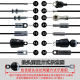 Steel cable 6mm wear-resistant black fitness equipment accessories