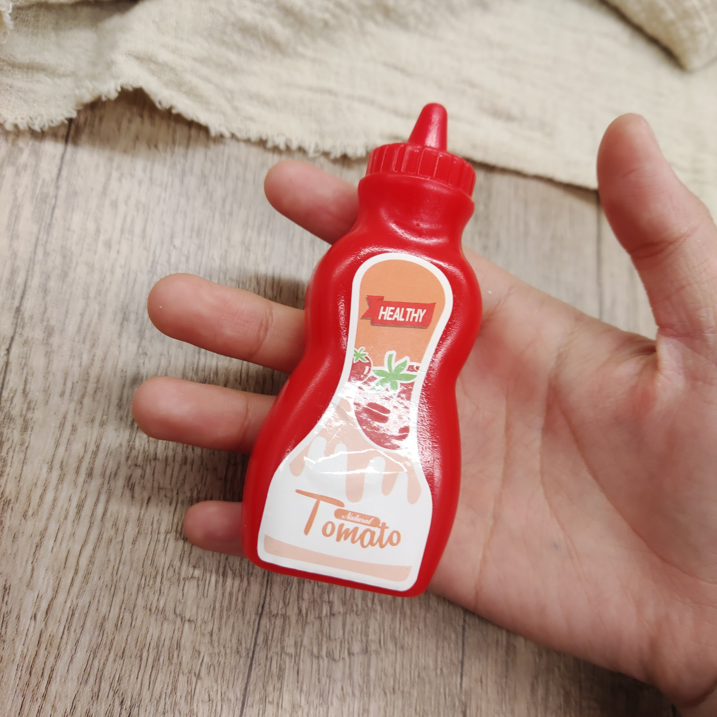 仿真番茄汁巧克力酱料瓶子儿童过家家益智小游戏塑料食玩道具,淘宝优惠券,粉丝福利购,淘宝优惠卷