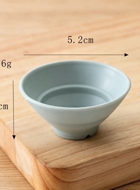 仿真DIY微缩食玩乌冬面碗日式小黑白碗日式便当茶碗摆件手工配件
