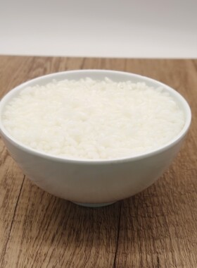 仿真大白米饭模型餐厅摆台装饰品