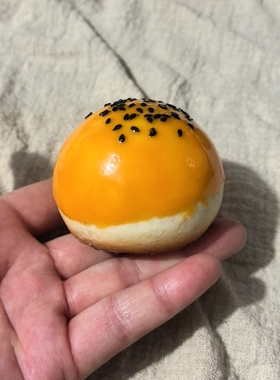 仿真蛋黄酥模型假面包中式小甜品