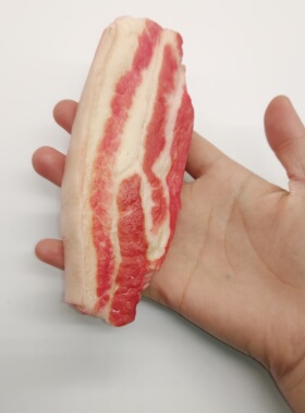 仿真五花肉片西冷牛排生肉块道具