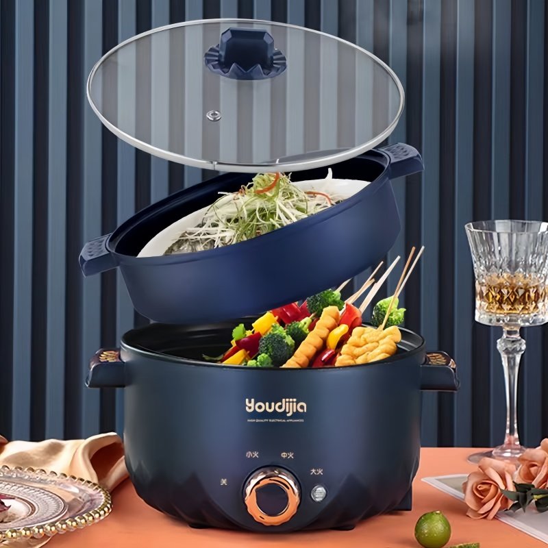 英规多功能电煮锅宿舍小电锅家用电热火锅香港新加坡马来西亚用,淘宝优惠券,粉丝福利购,淘宝优惠卷