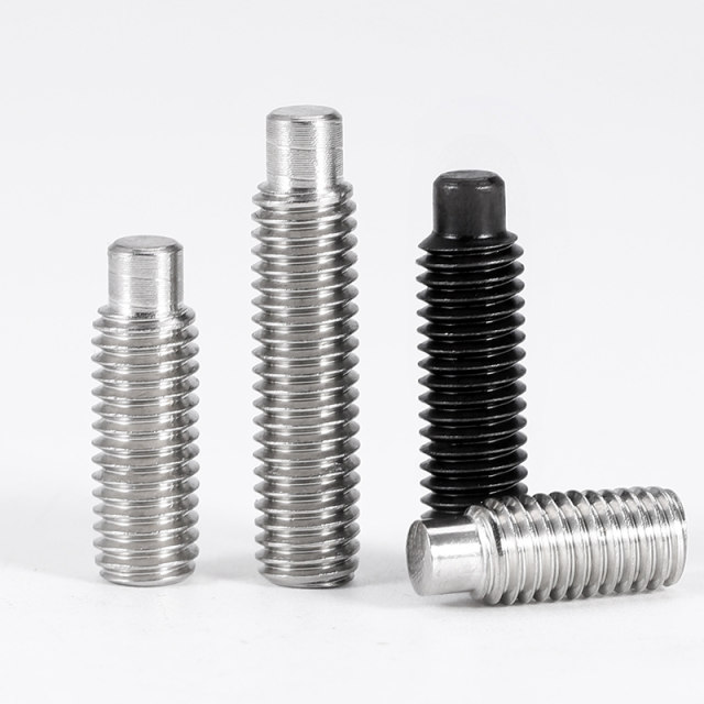 Level 12.9/304 stainless steel convex end tightening screw