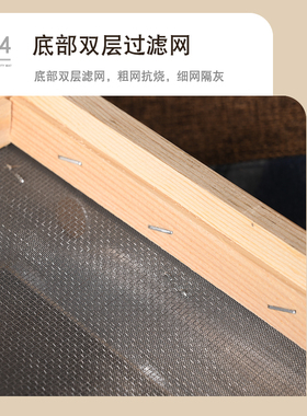 艾尚灸实木制随身灸家用艾灸盒