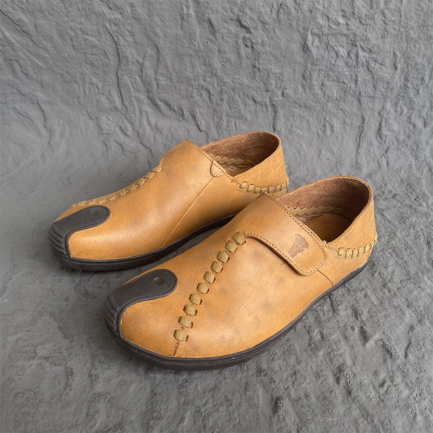 尾货清仓美洲象正品男鞋休闲软底软面豆豆鞋真皮头层牛皮特价皮鞋,淘宝优惠券,粉丝福利购,淘宝优惠卷