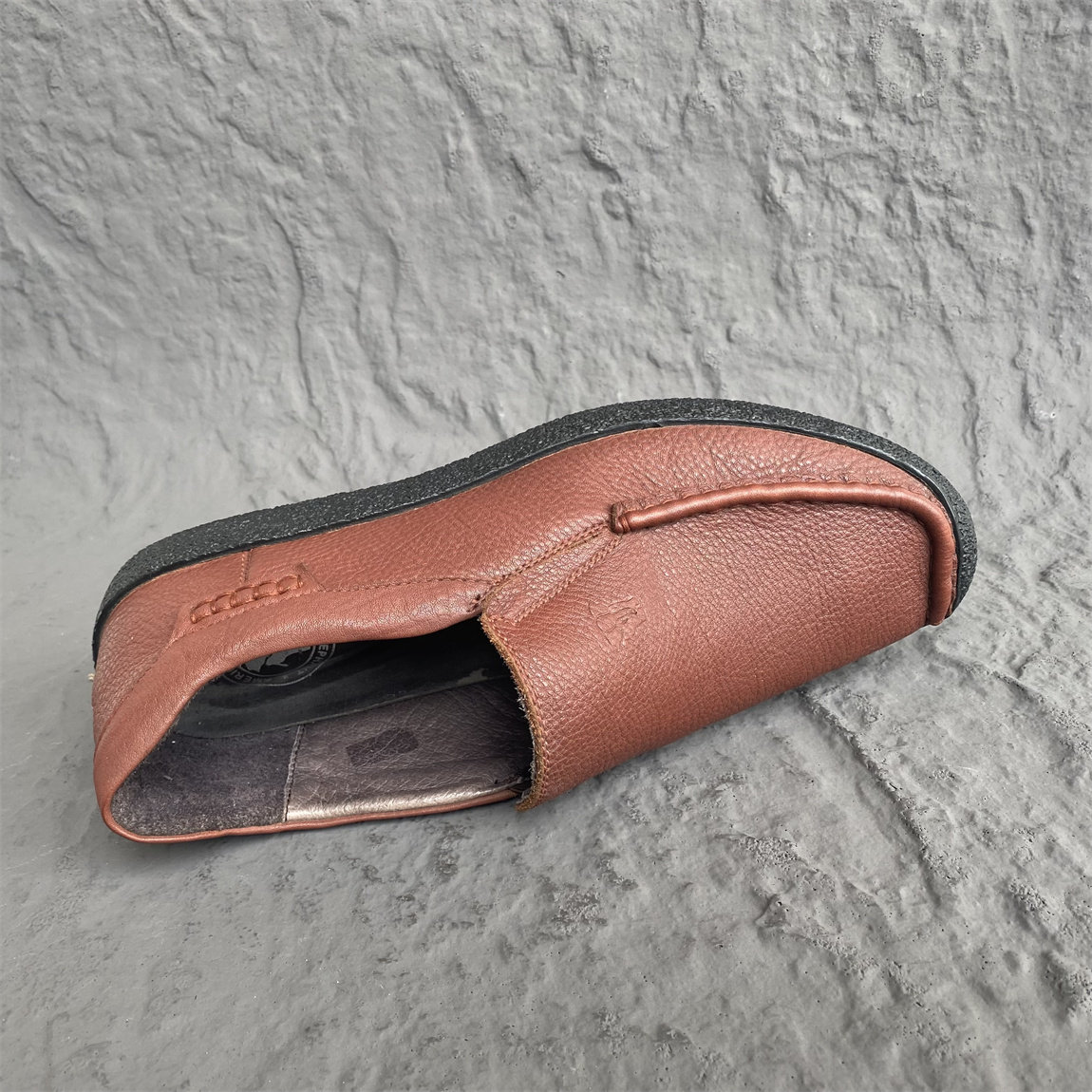 美洲象正品男鞋休闲软底软面真皮头层牛皮豆豆鞋38/40/41码透气鞋,淘宝优惠券,粉丝福利购,淘宝优惠卷