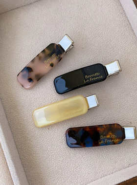 语婷金标高级感韩系醋酸发夹边夹