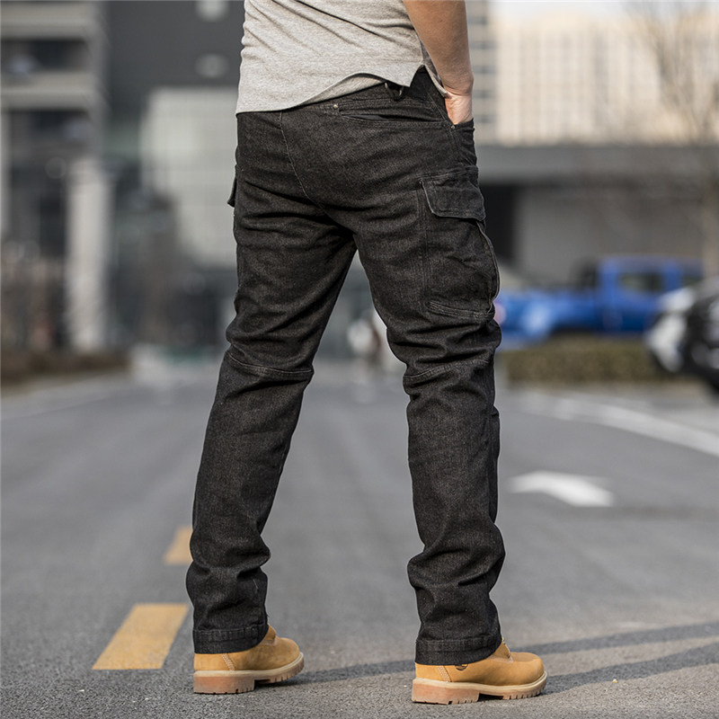 执政官春秋弹力牛仔裤男士宽松直筒多口袋战术长裤耐磨户外工装裤,淘宝优惠券,粉丝福利购,淘宝优惠卷