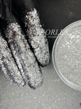 钻石爆闪幻彩钻石易涂抹美甲粉