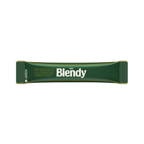 日本直邮 Blendy AGF 盒装速溶纯黑咖啡 学生提神 2g×100条 - 图3