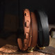 Cow leather belt mjiazi first layer cowhide for men and women