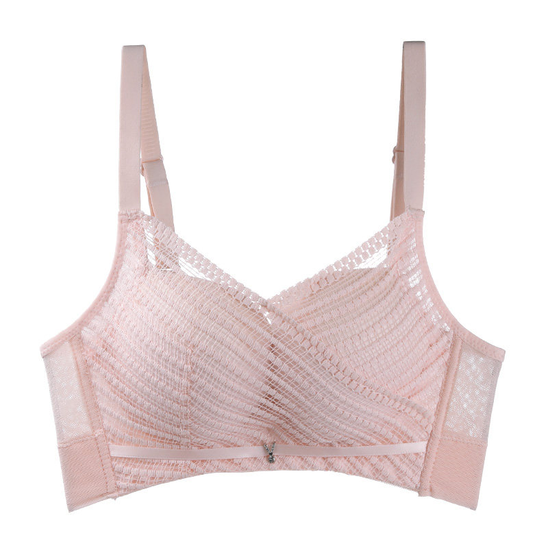 婴儿棉内衣女小胸平胸神器文胸罩 金色美泉文胸