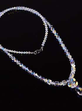 原创设计风水滴高端大气毛衣链