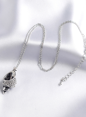 简约百搭欧美时尚风格海螺毛衣链