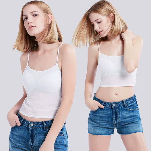 Топ с чашечками, майка топ, нижнее белье, тонкий бюстгальтер без косточек, бюстгальтер-топ, бюстгалтер