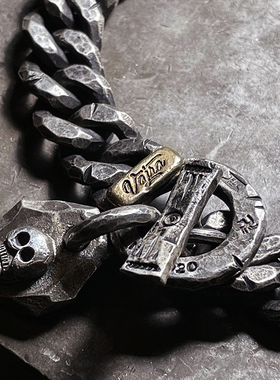 手工坦克链跋折罗银原创游牧风