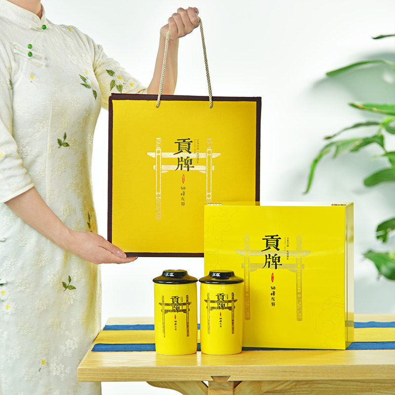 【2023新茶预售】贡牌明前aaa礼盒装 贡牌茶叶西湖龙井