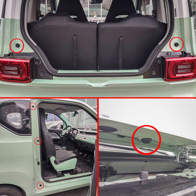 通用五菱宏光MINIEV奇瑞QQ冰淇淋车门减震胶贴片尾门机盖防撞胶片 - 图1